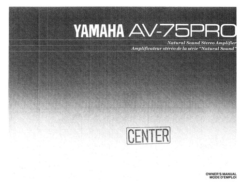Yamaha 75pro amplificatore - yamaha,